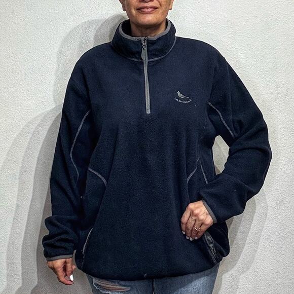 Antigua Navy Quarter Zip Pullover Sweater Sz XL - Picture 8 of 14